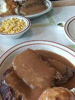Meatloaf and Mashed Potatoes with Gravy